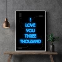 Poster - I LOVE YOU THREE THOUSAND - thumbnail