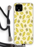 Herfst: Pixel 4 Transparant Hoesje met koord