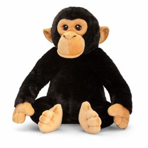 Knuffeldier Chimpansee aap - zachte pluche stof - premium knuffels - 25 cm