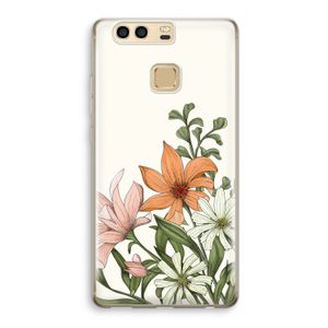 Floral bouquet: Huawei P9 Transparant Hoesje