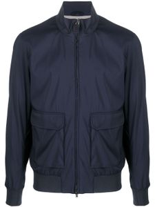 Herno veste bomber à fermeture zippée - Bleu