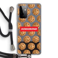 Koekerond: Samsung Galaxy A72 5G Transparant Hoesje met koord Koekerond: Samsung Galaxy A72 5G Transparant Hoesje met koord