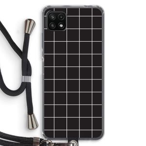 Rooster 2: Samsung Galaxy A22 5G Transparant Hoesje met koord
