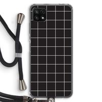 Rooster 2: Samsung Galaxy A22 5G Transparant Hoesje met koord