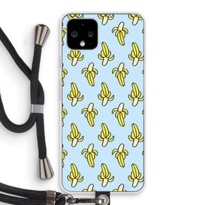 Bananas: Pixel 4 Transparant Hoesje met koord