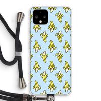 Bananas: Pixel 4 Transparant Hoesje met koord