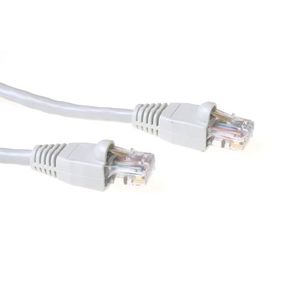 ACT Witte 2,00 meter U/UTP CAT6A patchkabel snagless met RJ45 connectoren