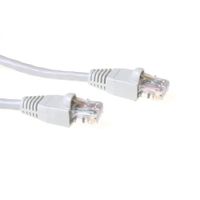 ACT Witte 2,00 meter U/UTP CAT6A patchkabel snagless met RJ45 connectoren - thumbnail