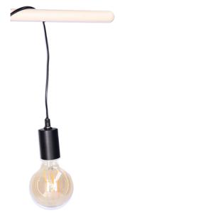 Fitting Zwart - plastic - E27 - IP20 - 3M - hanglamp - 6 x 4.2 cm - inclusief LED Retro lamp