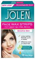 Jolen Face Wax Strips
