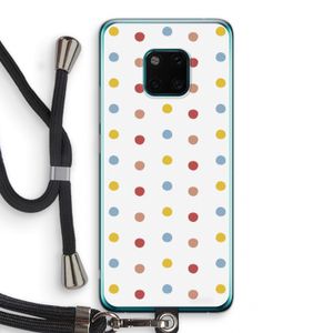 Bollen: Huawei Mate 20 Pro Transparant Hoesje met koord
