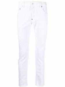 DSQUARED2 jean à coupe skinny - Blanc