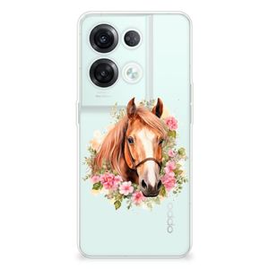 TPU Hoesje voor OPPO Reno8 Pro Paard