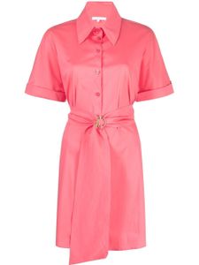 Patrizia Pepe robe-chemise à taille ceinturée - Rose