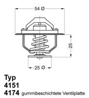Wahler Thermostaat 4174.82D - thumbnail