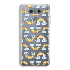 Regenboog: LG G6 Transparant Hoesje