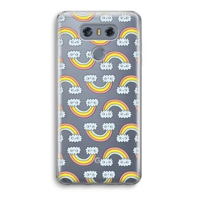 Regenboog: LG G6 Transparant Hoesje