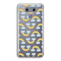 Regenboog: LG G6 Transparant Hoesje Regenboog: LG G6 Transparant Hoesje