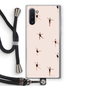 Dancing #1: Samsung Galaxy Note 10 Transparant Hoesje met koord
