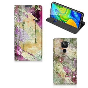 Bookcase Xiaomi Redmi Note 9 Letter Painting
