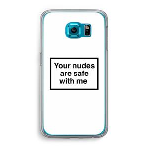 Safe with me: Samsung Galaxy S6 Transparant Hoesje