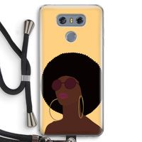 Golden hour: LG G6 Transparant Hoesje met koord