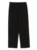 Monnalisa pantalon à logo imprimé - Noir