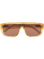 Thierry Lasry lunettes de soleil à monture rectangulaire - Jaune