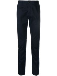 AMI Paris pantalon en coton à coupe droite - Bleu