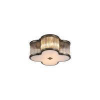 Searchlight PlafondlampLotus antiek messing Ø 32cm - 77210-2AB