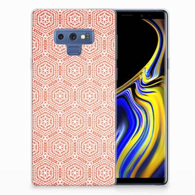 Samsung Galaxy Note 9 | TPU bumper | Pattern Orange