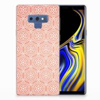 Samsung Galaxy Note 9 | TPU bumper | Pattern Orange