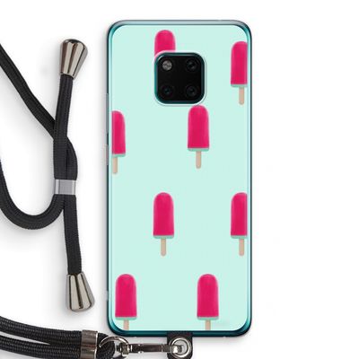 Waterijsje: Huawei Mate 20 Pro Transparant Hoesje met koord