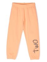 There Was One Kids pantalon de jogging à imprimé Two - Orange