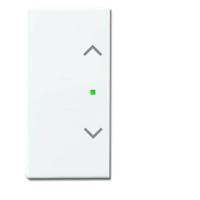 Busch-Jaeger 2CKA006220A0055 Afdekking 2-voudig free@home Verkeerswit, Wit 1 stuk(s)