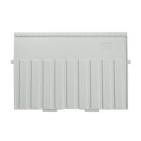 Scheidingsplaat kaartenbak han a4 dwars lichtgrijs | 5 stuks