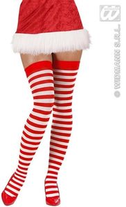 XL Kniekousen rood/wit