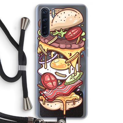 Diet Coke Please: Oppo A91 Transparant Hoesje met koord