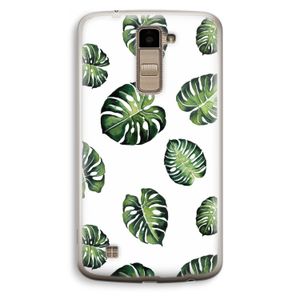 Tropische bladeren: LG K10 (2016) Transparant Hoesje
