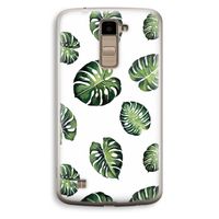 Tropische bladeren: LG K10 (2016) Transparant Hoesje