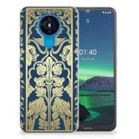 Nokia 1.4 | TPU Case | Beige Flowers