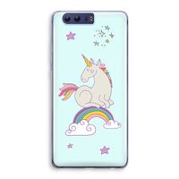Regenboog eenhoorn: Honor 9 Transparant Hoesje