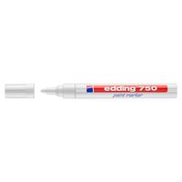 Viltstift edding 750 lakmarker rond wit 2-4mm