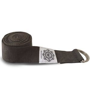 Green Tree Yoga riem grijs 250cm (1 st)