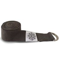 Green Tree Yoga riem grijs 250cm (1 st) - thumbnail