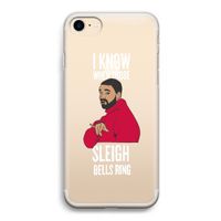 Sleigh Bells Ring: iPhone 7 Transparant Hoesje