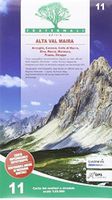 Wandelkaart 11 Alta Val Maira | Fraternali Editore