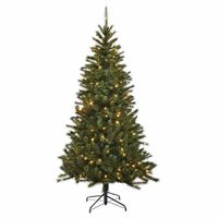 Kunst kerstboom Black Box Kingston 767 tips met licht 215 cm