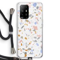 Terrazzo N°8: Oppo A95 5G Transparant Hoesje met koord