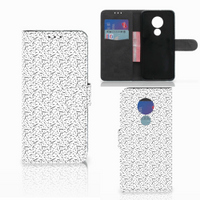 Motorola Moto G7 Power Telefoon Hoesje Stripes Dots